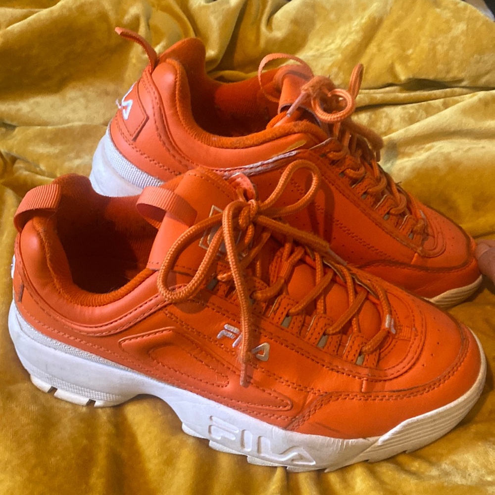 orange FILA disrupters